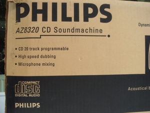 Philips Stereoanlage mit 2 Kassetten Doppeldecks und CD-Player Bild 10