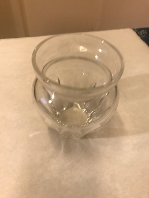Blumen Vase aus Glas Sehr Stabil Bild 2