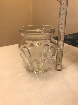 Blumen Vase aus Glas Sehr Stabil Bild 6
