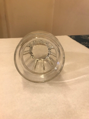 Blumen Vase aus Glas Sehr Stabil Bild 3