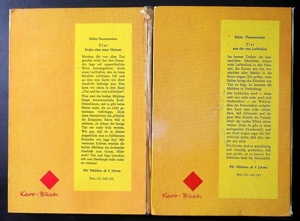 2 alte Tini - Mädchenbücher von Käthe Theuermeister aus den 60er Jahren Bild 2