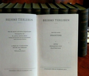 Brehms Tierleben - Lexikon komplett in 12 Bänden Bild 3