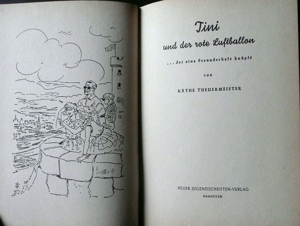 2 alte Tini - Mädchenbücher von Käthe Theuermeister aus den 60er Jahren Bild 4