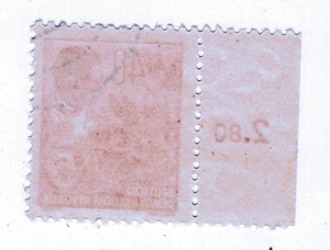 DDR Briefmarke Fünfjahresplan 40 Pf, no PayPal Bild 3