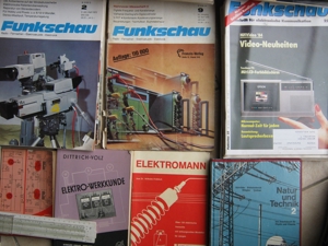 76 Ausgaben FUNKSCHAU von 1969-1984 + 7 Fachbücher für ELEKTRO RUNDFUNKTECHNIK Bild 4