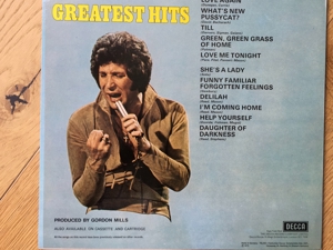 Tom Jones - Tom Jones`` Greatest Hits - (1974, Vinyl LP) Bild 2
