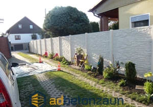 Gartenzaun Moderne Betonzäune Dekorative Betonzäune Sichtschutz