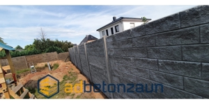 Moderner Zaun Betonzaun aus Polen mit Lieferung und Montage Bild 9