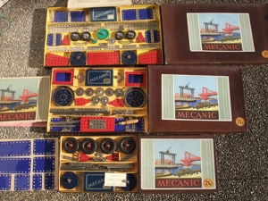 Drei Mecanic Metallbaukästen 21, 21a und 22a Bild 3