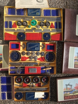 Drei Mecanic Metallbaukästen 21, 21a und 22a Bild 2