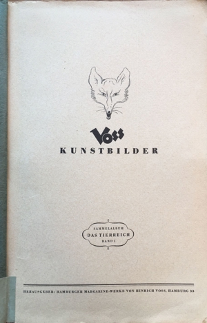 Voss Kunstbilder, Das Tierreich Bd. I Bild 2