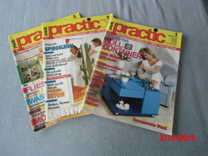 "Practic" Zeitschr. für Selberbau, (Do it yourself) ,Bastel-Anleitungen,sehr popul. Zeitschr.in DDR