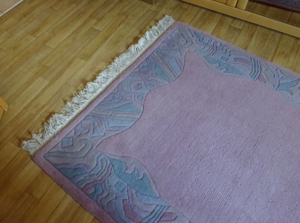 Berberteppich, Teppich, 195 x 124, cm, rosa gemustert Bild 5