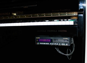 Klavier Hupfeld 118K Phonola, schwarz poliert, Renner-Mechanik Bild 5