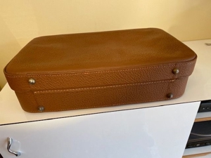 Vintage Handkoffer mit Schloß und Schlüssel Bild 4