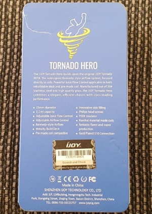 iJoy Tornado Hero RTA Verdampfer Bild 5