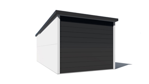 Ganzjahresgarage 18 m2 isoliert mit Sandwichplatten Bild 4