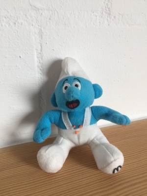 Plüsch-Schlumpf   Kuscheltier McDonalds 10 2000 Bild 2