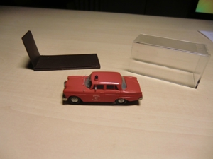 Brekina Feuerwehrmodell "Mercedes Benz 190 c", 1:87 Bild 1