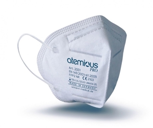 atemious FFP2 Atemschutz - Maske Mundschutz CE zertifiziert, deutsche Herstellung! Bild 3
