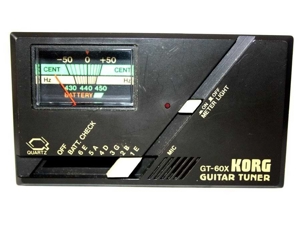 Korg Guitar Tuner GT-60X Stimmgerät für Gitarre + Bass Bild 1