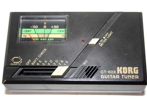 Korg Guitar Tuner GT-60X Stimmgerät für Gitarre + Bass Bild 4