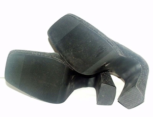 Damen Pumps Plateau Glitzer High Heels - Gr. 36 - UNGETRAGEN Bild 8