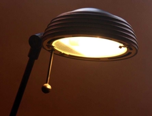 Tisch Lampe SCHREIBTISCHLAMPE - Licht funktioniert - f. Bastler Bild 3