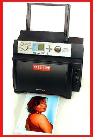 OLYMPUS P 400 PASSPORT Thermosublimation FARBDRUCKER - DIN A4