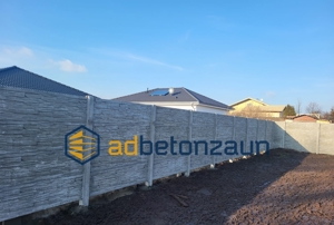Betonzäune Zaun Sichtschutz Gartenzaun Moderne Betonzaun Bild 5