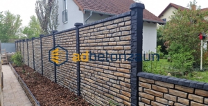 Betonzäune Zaun Sichtschutz Gartenzaun Moderne Betonzaun Bild 9