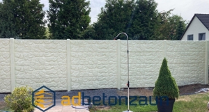 Betonzäune Zaun Sichtschutz Gartenzaun Moderne Betonzaun Bild 10