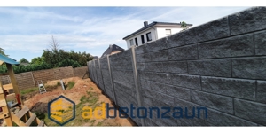 Betonzäune Zaun Sichtschutz Gartenzaun Moderne Betonzaun Bild 7