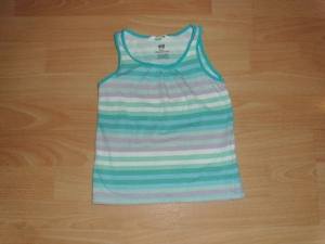 Top von H&M, geringelt, Gr. 98