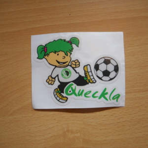 Aufkleber Sc Eltersdorf Queckla (Mädchen Junge) und Logo Bild 3