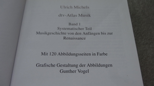 dtv-Atlas Musik Band 1 Musikbuch für Schule von Ulrich Michels Bild 3