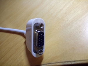 Apple Mini-DVI auf VGA Adapter für Mac Bild 2