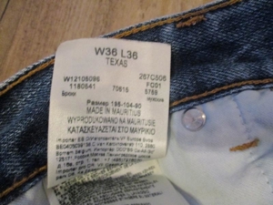 Wrangler Texas BLUE Regular Fit W 36 / L 36 Bild 2
