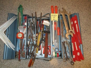 Metall-Werkzeugkiste abschließb.Set I mit vielen Werkzeugen & Co. Bild 5