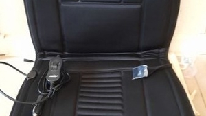 Lescars beheizbare Kfz-Sitzauflage mit Temperaturregler, 12 Volt, Sitzheizung