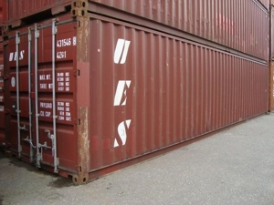 40 DV Lagercontainer Seecontainer Reifencontainer gebraucht Bild 1