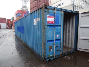 40 DV Lagercontainer Seecontainer Reifencontainer gebraucht Bild 7