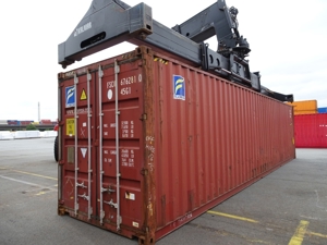 40 Fuss High Cube Seecontainer Lagercontainer Reifencontainer Bild 7