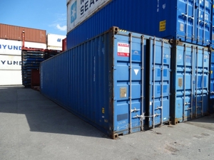 40 Fuss High Cube Seecontainer Lagercontainer Reifencontainer Bild 9