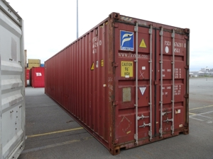 40 Fuss High Cube Seecontainer Lagercontainer Reifencontainer Bild 5
