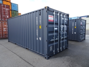 20 DV one way Seecontainer, Lagercontainer, Farbe RAL7016 Anthrazitgrau Bild 3
