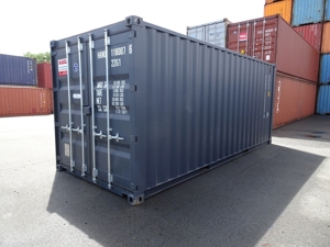 20 DV one way Seecontainer, Lagercontainer, Farbe RAL7016 Anthrazitgrau Bild 5