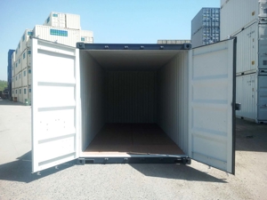 20 DV one way Seecontainer, Lagercontainer, Farbe RAL7016 Anthrazitgrau Bild 2