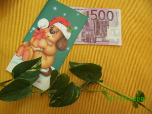 500 Euro Schein ideal für Hochzeit Geburtstag Taufe usw. Bild 1