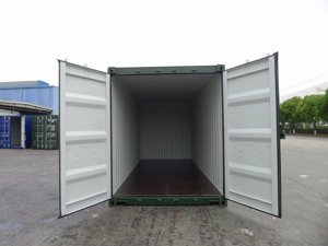 20 DV neue Seecontainer Farbe RAL6007 Flaschengrün Lagercontainer Bild 8
